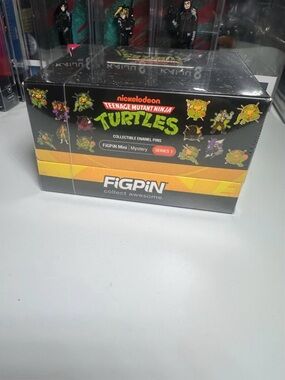 FiGPIN Mystery Mini Teenage Mutant Ninja Series 1 Case of 10 Mystery Enamel Pins